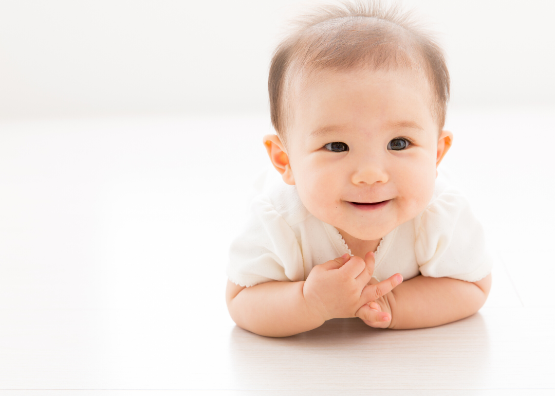 Most popular baby names of the past decade